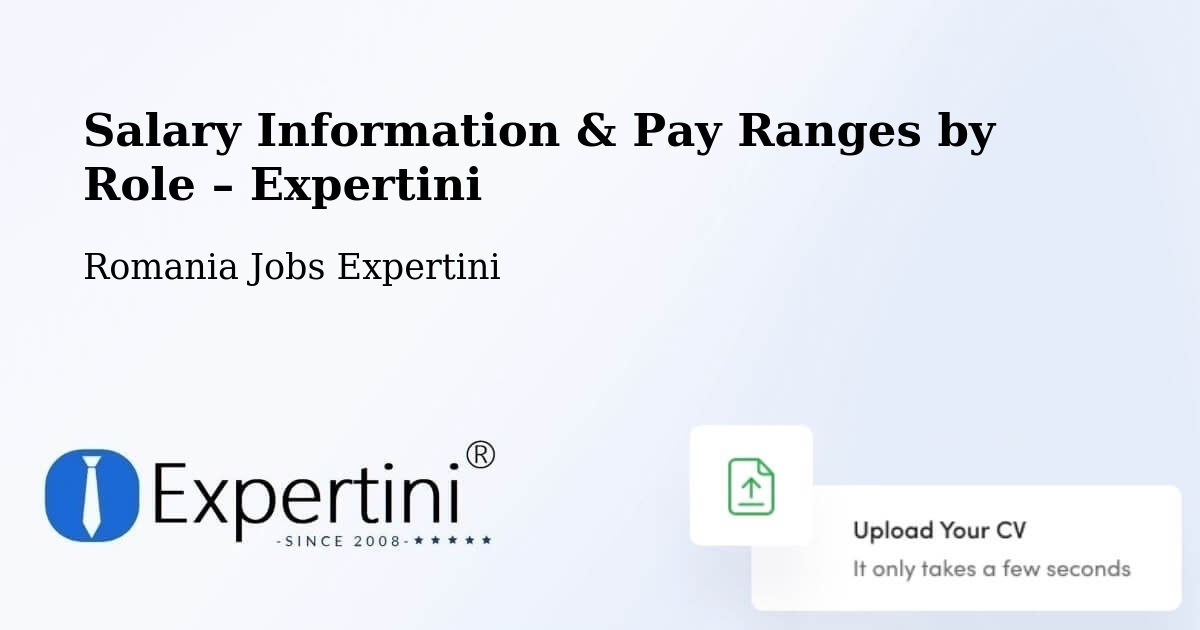 Salary Information & Pay Ranges – Sârbeni - Sârbeni, Romania Jobs Expertini